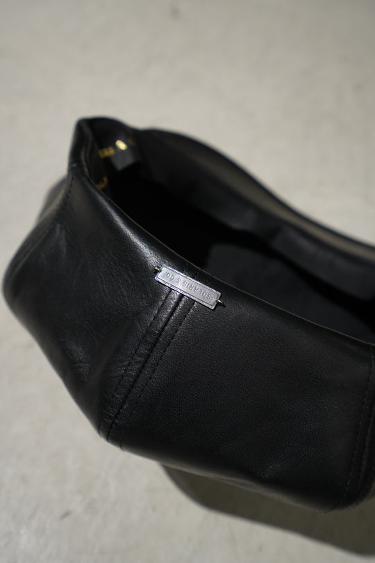 SOLARIS & CO. ブラックキャスケット 205B3A14-C886-4FA5-BB73-