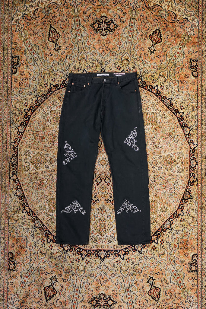 Children of the discordanceのTYPE-517 EMBROIDERY DENIM PANTS  