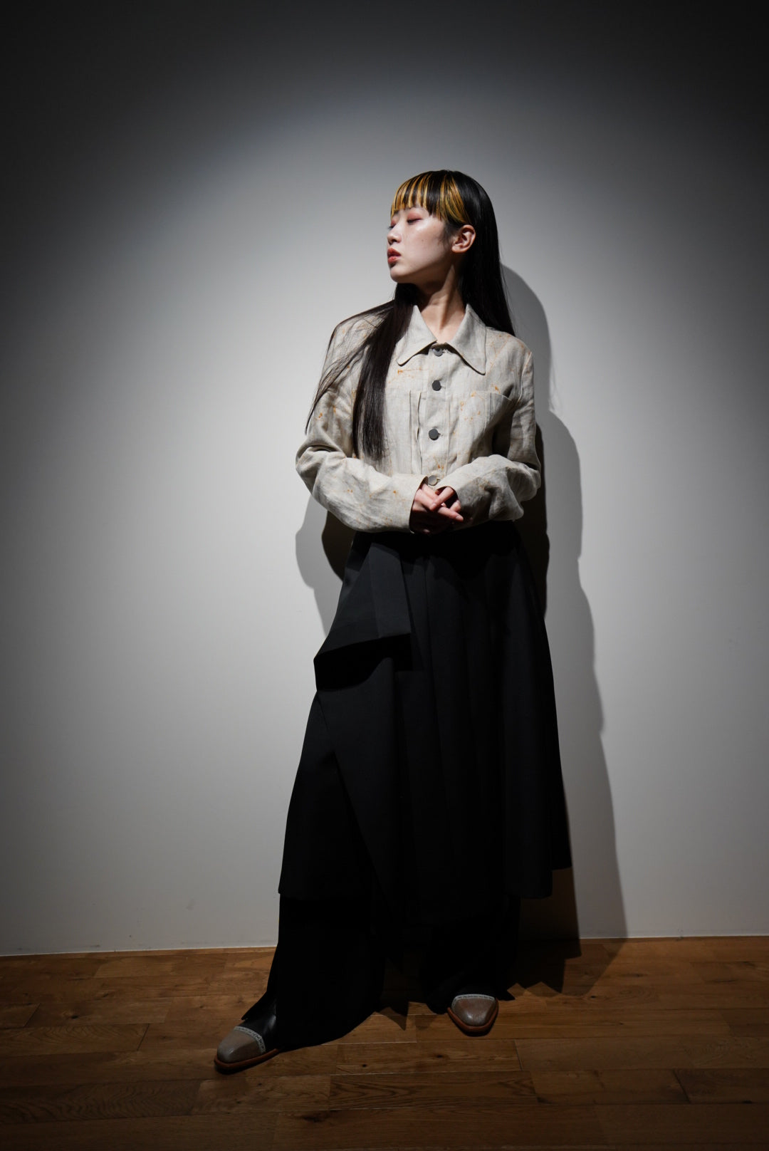 Nobuyuki Matsui(ノブユキ マツイ)のLinen Jacket(natural)(ジャケット