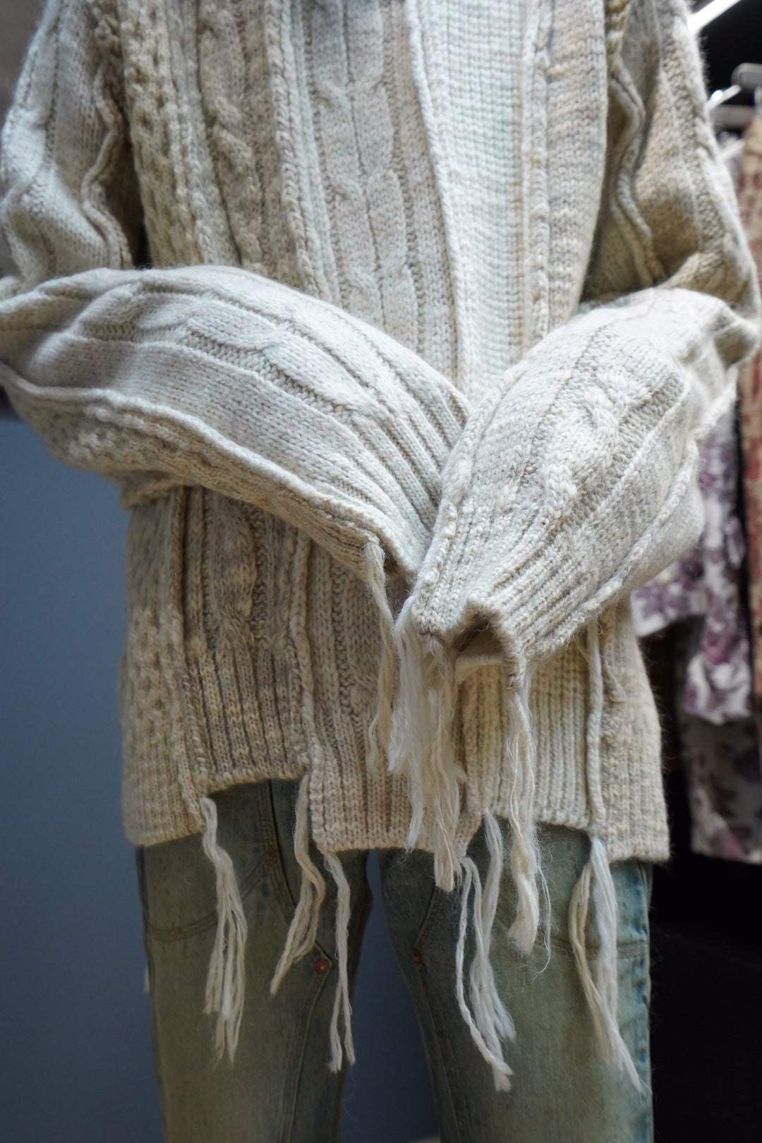 トップス Sugarhill multicolor cable bug knit SUGARHILL（シュガーヒル）のMULTICOLOR CABLE BUG KNIT(MULTI