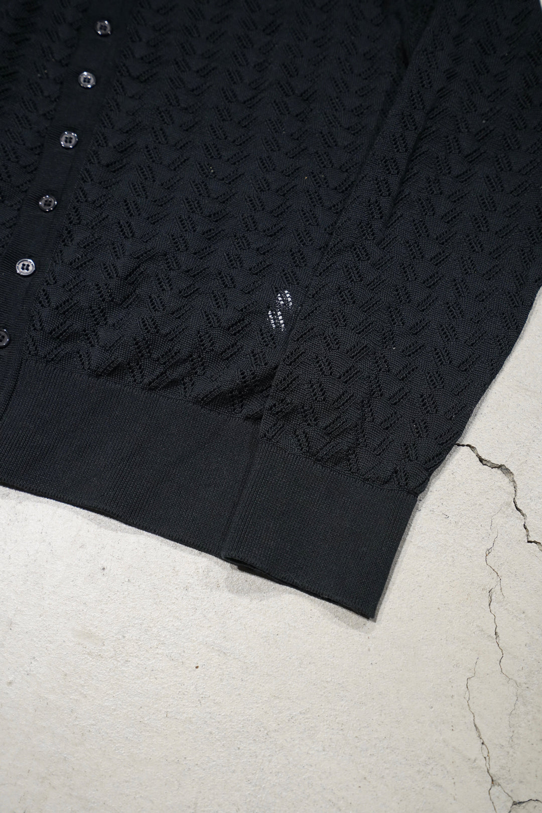 ALLEGE（アレッジ）の「Openwork Cardigan（ニット/セーター