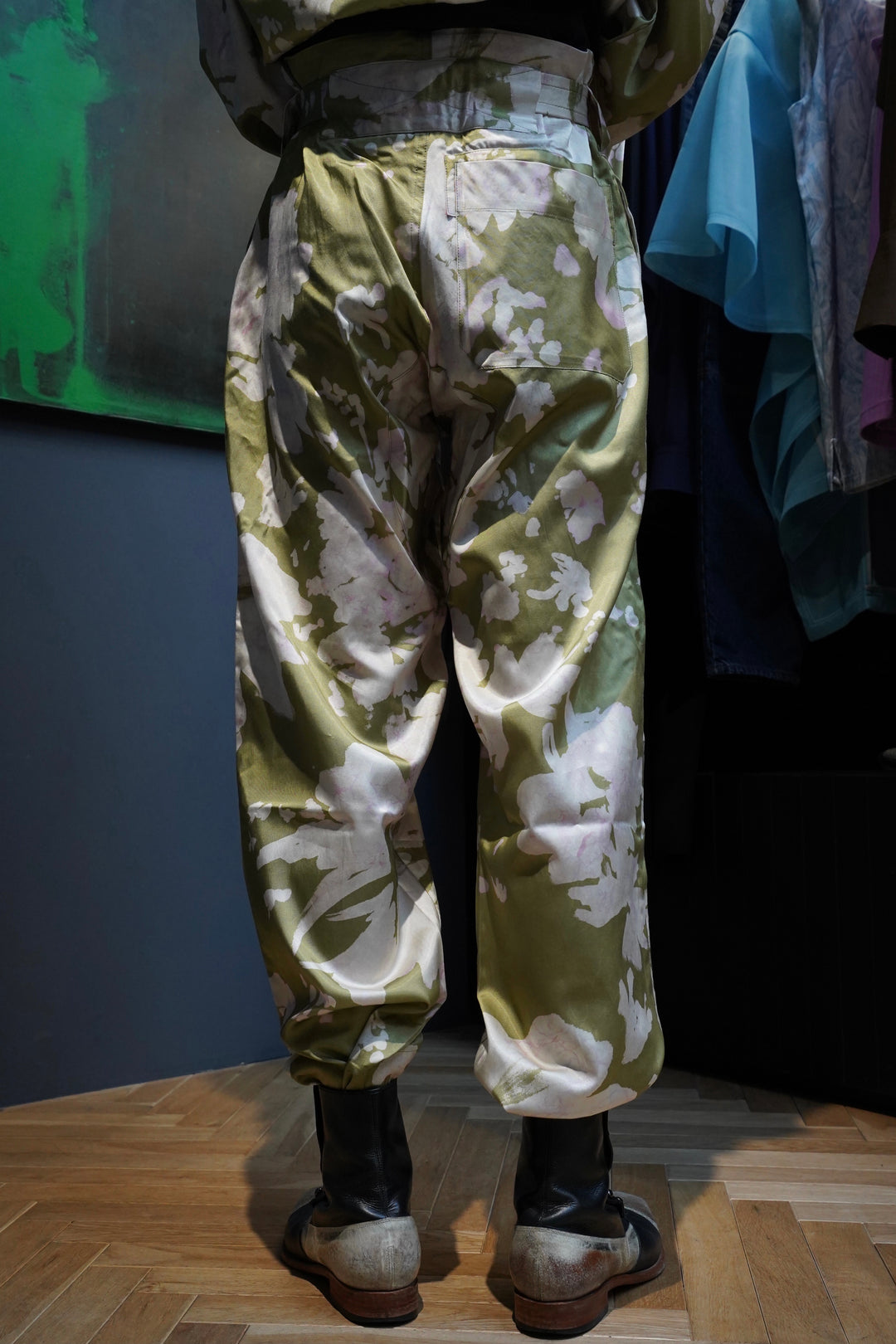 NICHOLAS DALEY(ニコラス デイリー)のCALYPSO KINOMO PANT(KHAKI/PINK