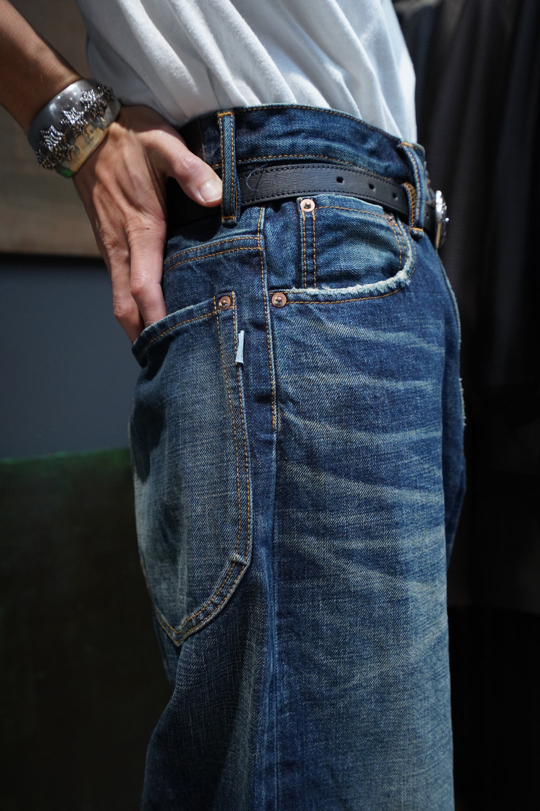 SUGARHILL(シュガーヒル)のMUSTY CLASSIC DENIM PANTS(FADED