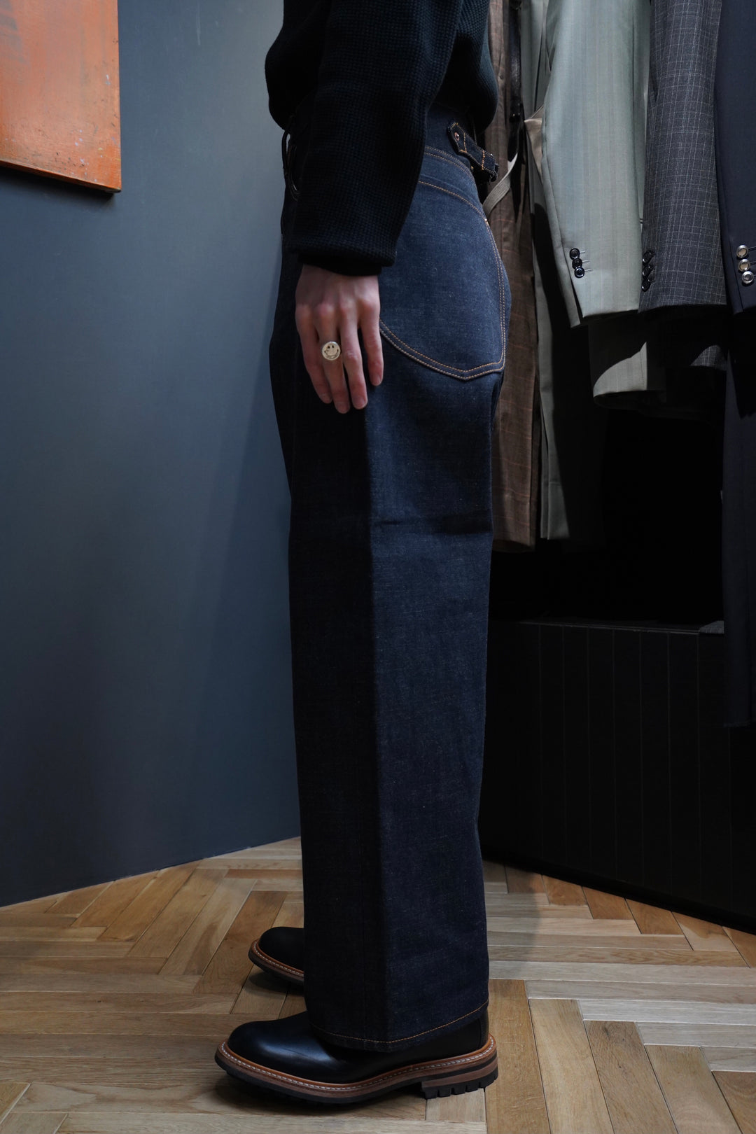 SUGARHILL(シュガーヒル)のCLASSIC DENIM PANTS(RIGID INDIGO SUGARHILL(シュガーヒル)のCLASSIC DENIM PANTS(RIGID INDIGO
