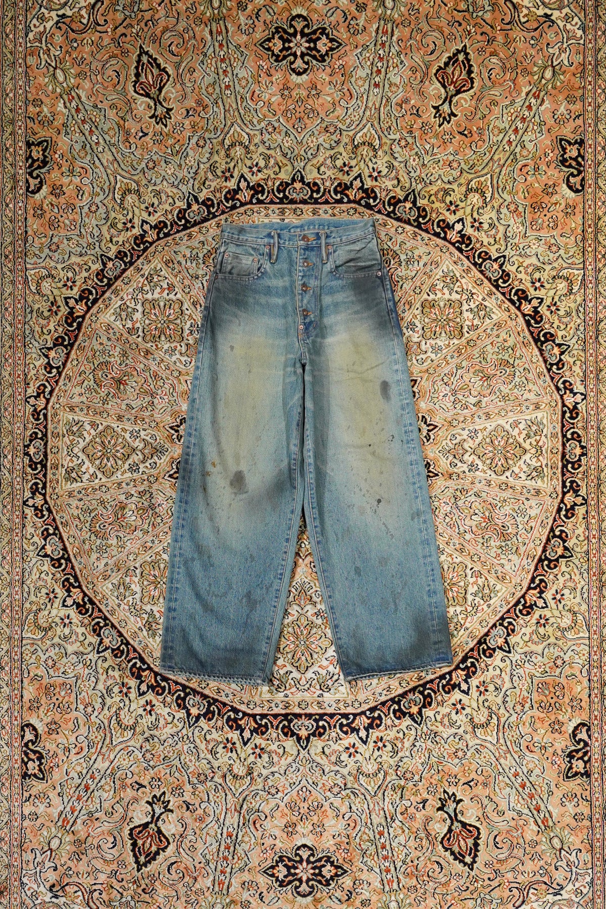 SUGARHILL(シュガーヒル)のOILED FADE DENIM PANTS(デニム)の通販 