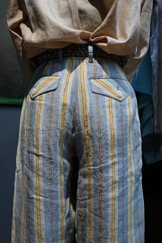 NICHOLAS DALEY(ニコラス デイリー)のSTRAIGHT LEG TROUSER(BLUE