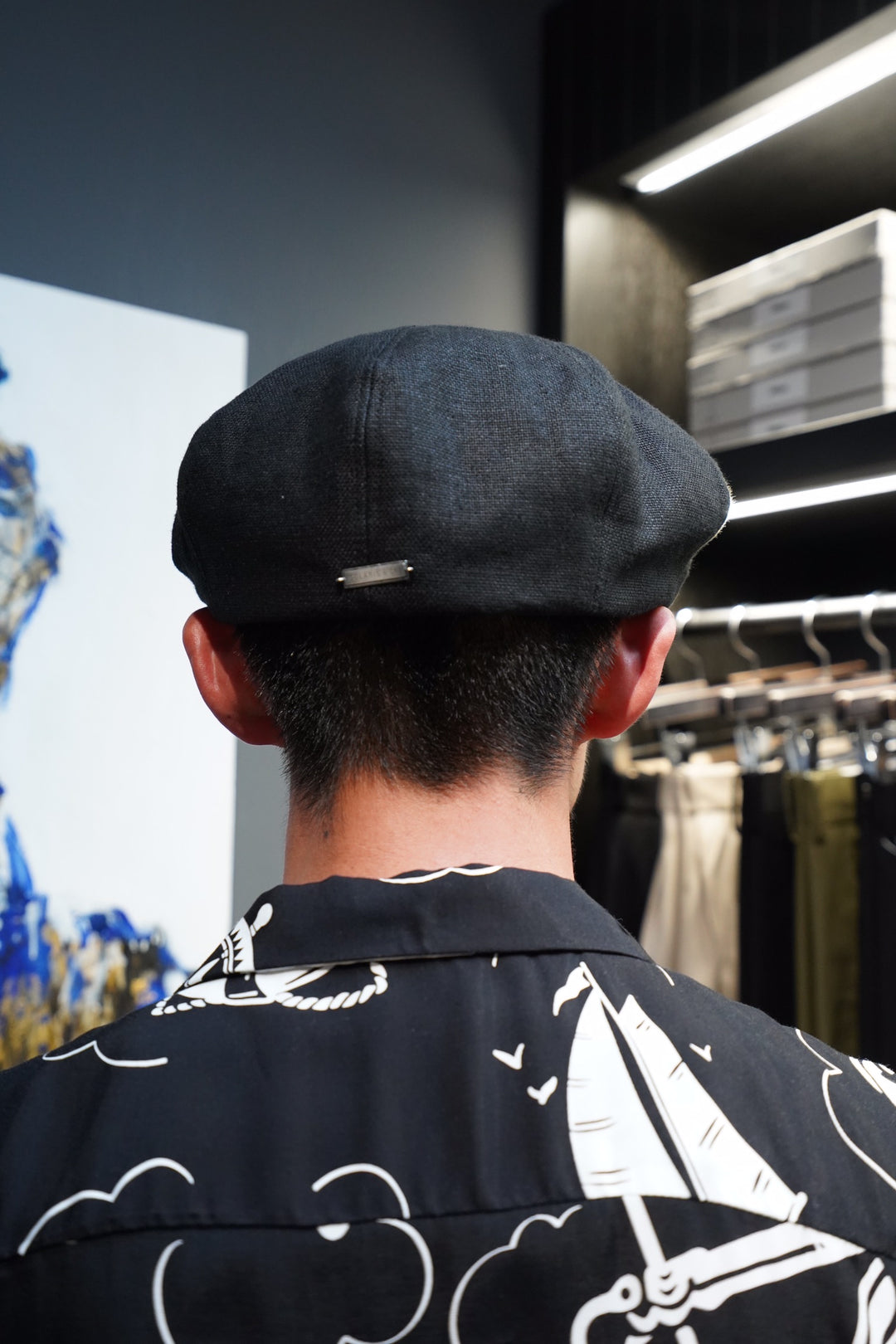 帽子 SOLARIS&Co. SAFILIN LINEN CASQUETTE SOLARIS&Co.(ソラリスアンドコー)のSAFILIN LINEN CASQUETTE
