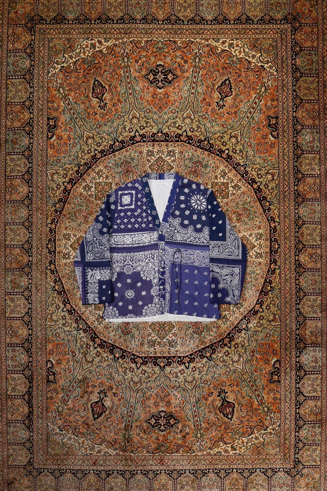 children of the discordance m-65 51 バンダナ Children of the discordanceのBANDANA PATCHWORK CONCHO JACKET (A