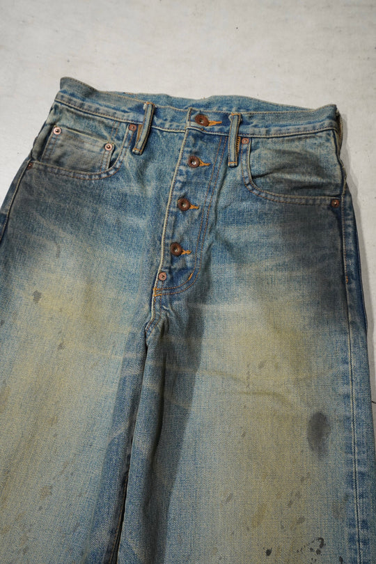 山*本様 SUGARHILL OILED FADE DENIM PANTS 34 Sugarhill (Sugar Hill) Oiled Fade Denim Pants mail order