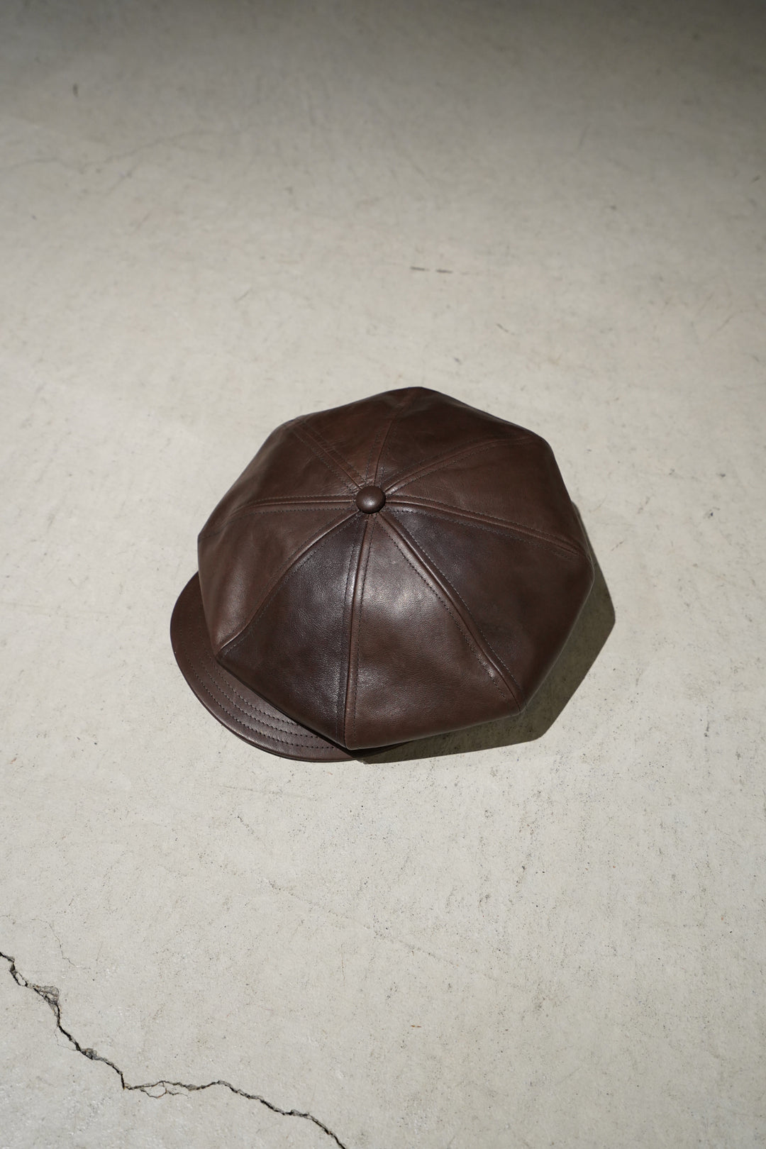 帽子 SOLARIS & CO. HOESEHIDE CASQUETTE OLDBOY SOLARIS&CO. - Horsehide Casquette 