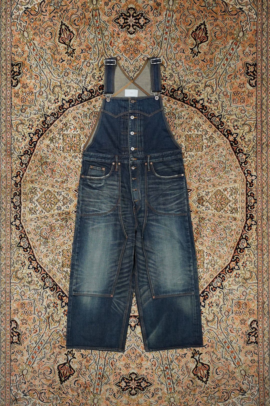 SUGARHILL(シュガーヒル)のMULTI FADE DENIM OVERALL(FADED