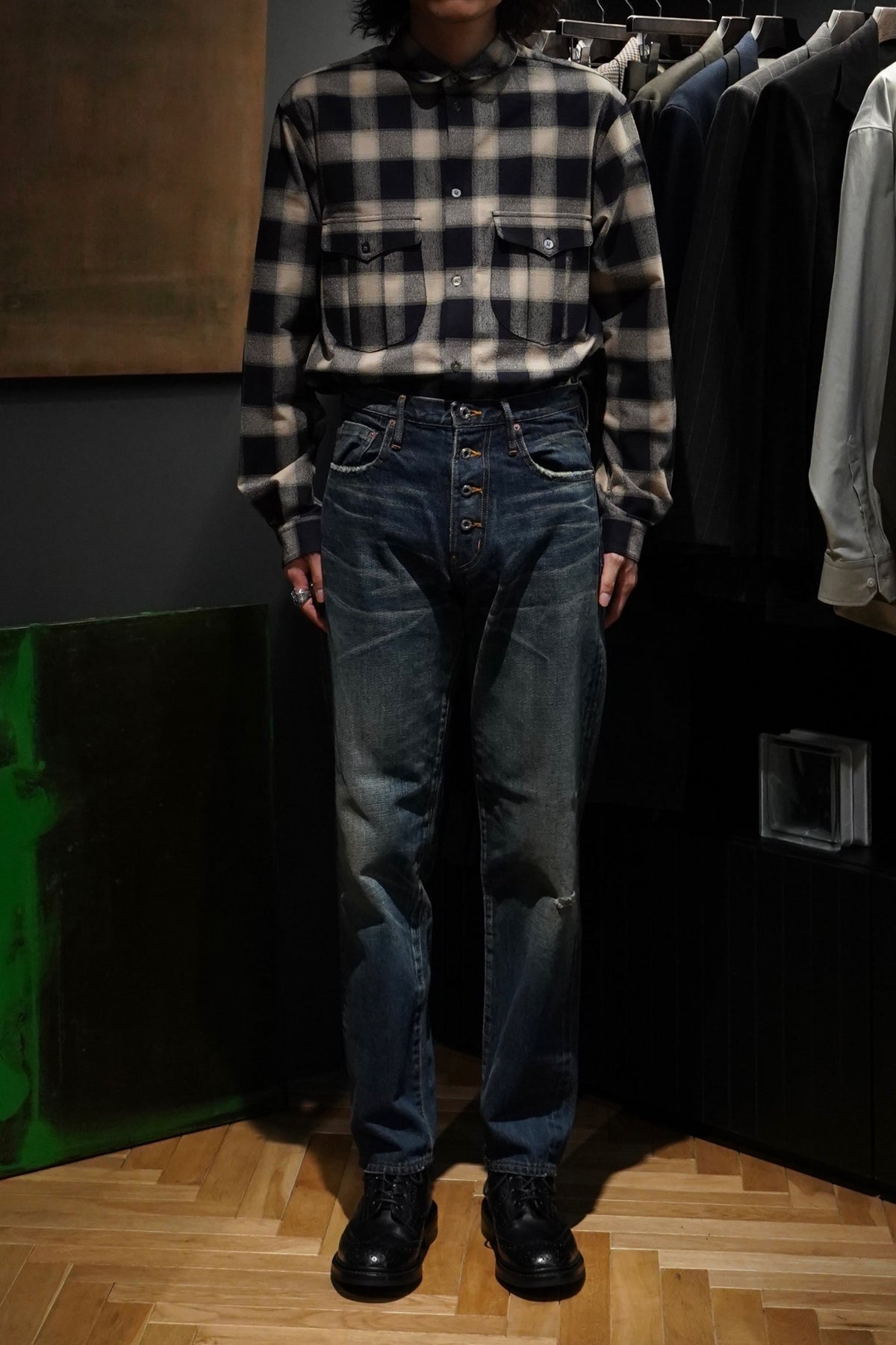 SUGARHILL(シュガーヒル)のMUSTY FADED CLASSIC DENIM PANTS TYPE502