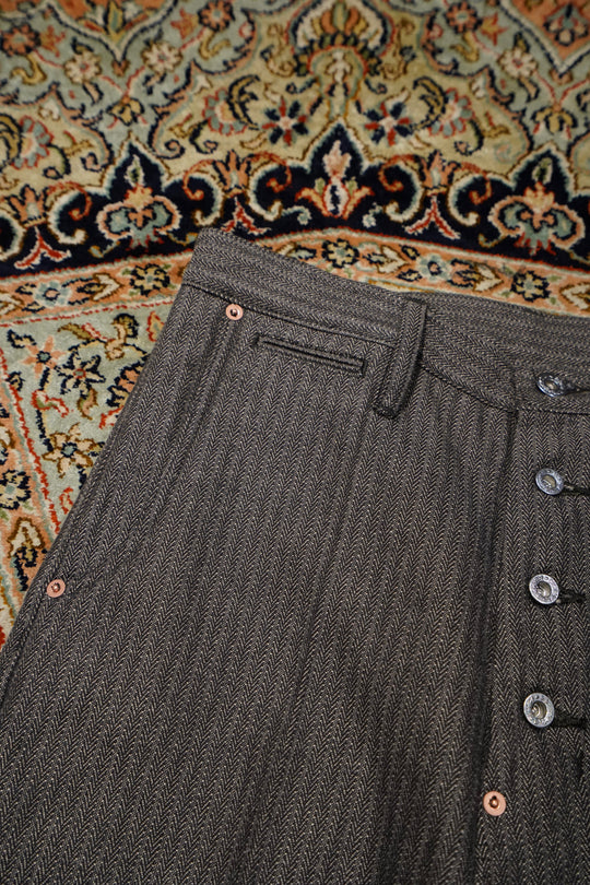 SUGARHILL(シュガーヒル)のHERRINGBONE WIDE TROUSERS(GRAY