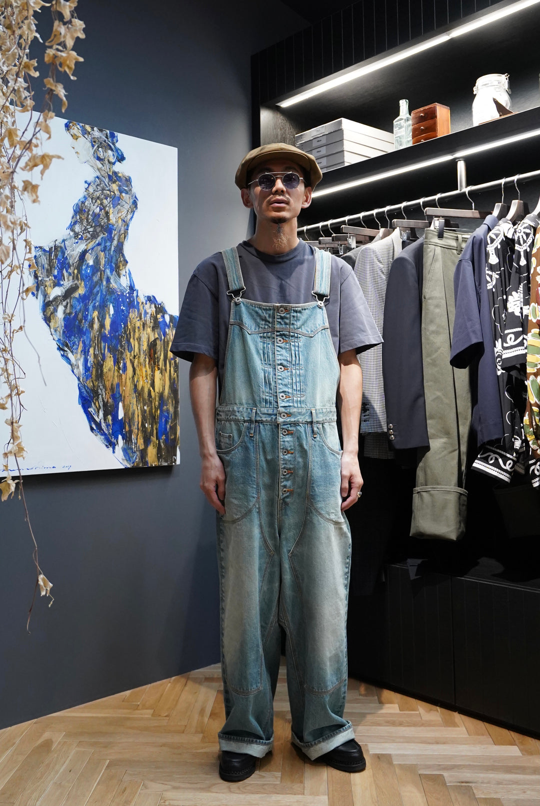 SUGARHILL(シュガーヒル)のFADED OVER ALL (FADED INDIGO