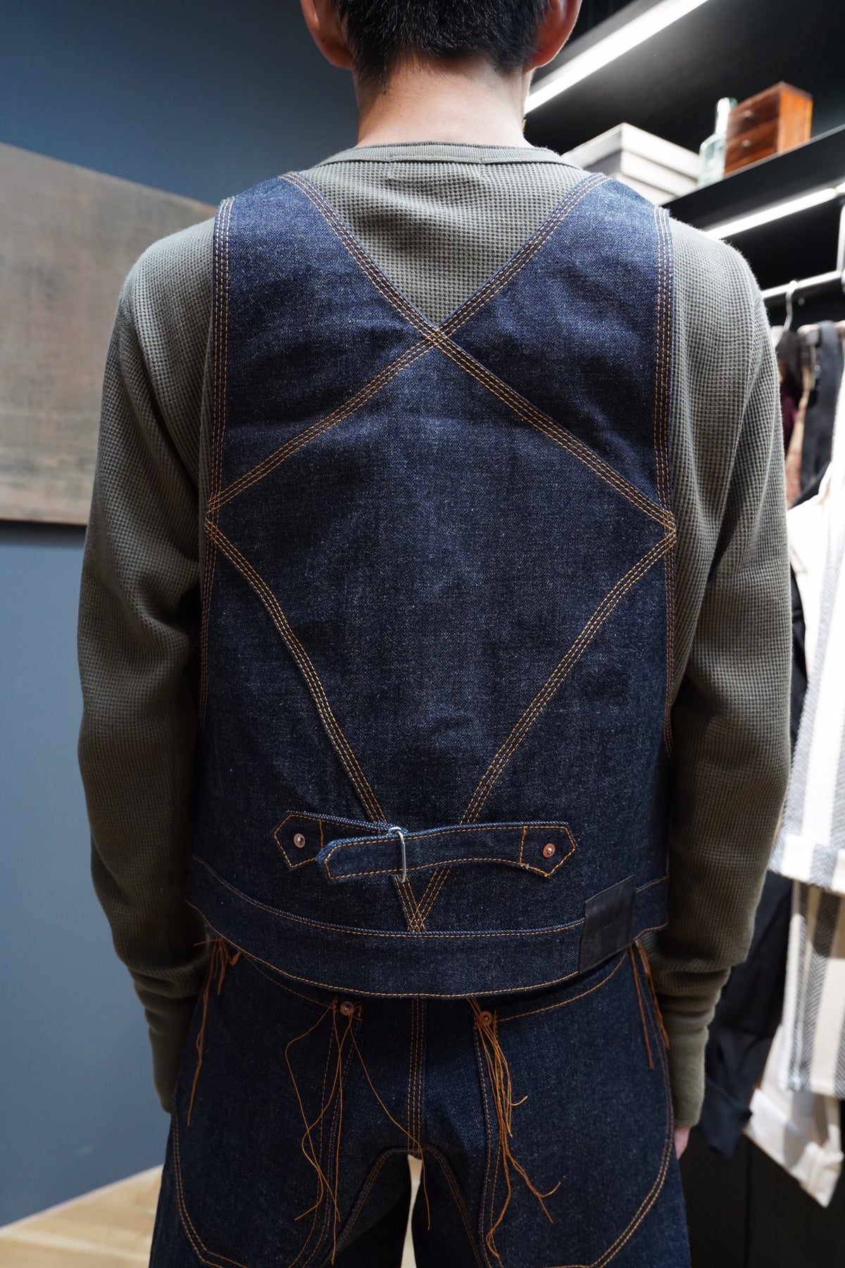 SUGARHILL(シュガーヒル)のDENIM VEST(INDIGO)(デニム)の通販