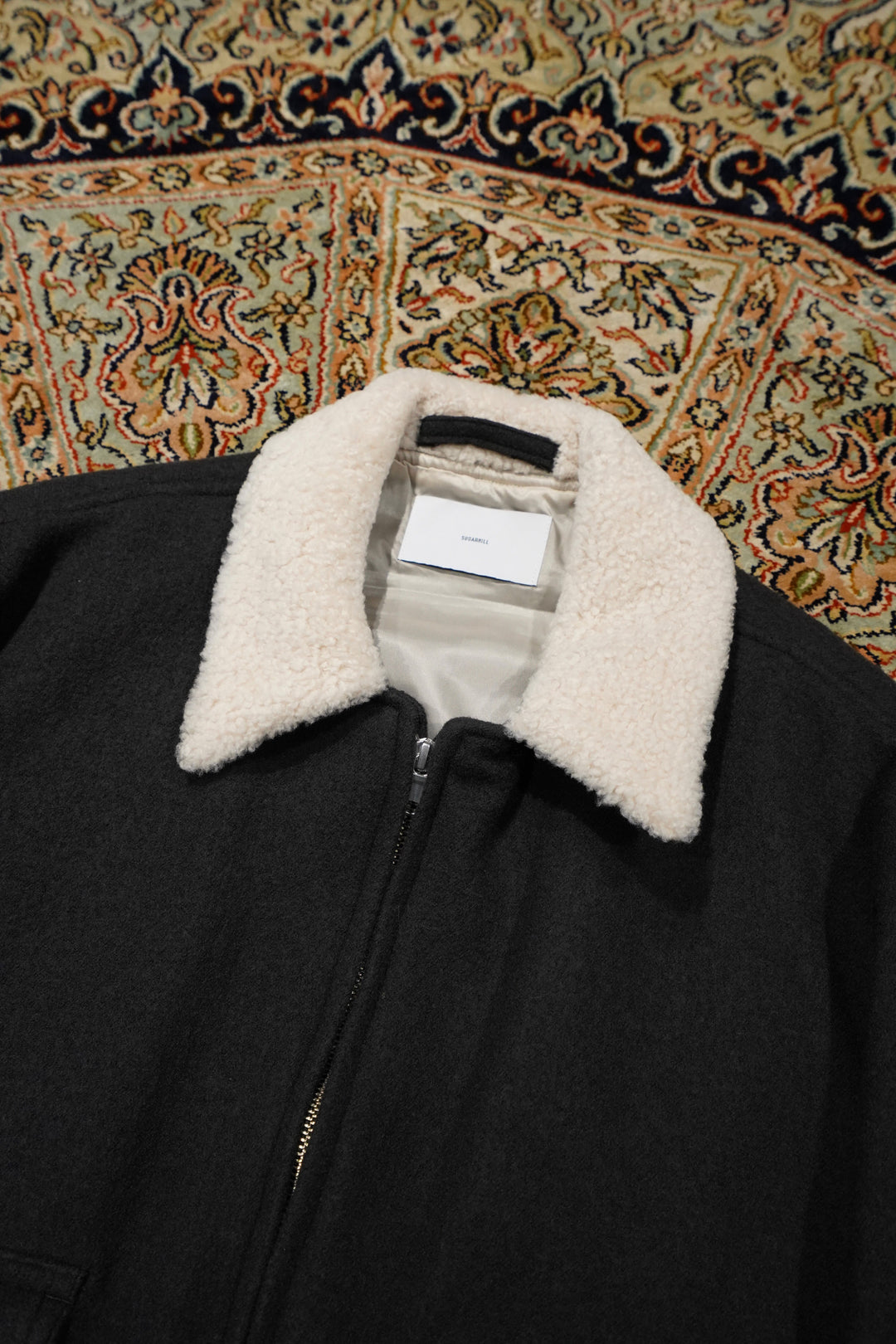 t*様 SUGARHILL CREATER MELTON G-1 SUGARHILL [ CREATER MELTON G-1 ] CHARCOAL BLACK | ロイド