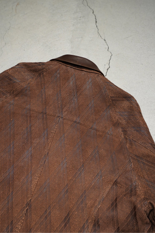 ジャケット・アウター SUGARHILL SLICED LEATHER COVERALLS SUGARHILL（シュガーヒル）のSLICED LEATHER COVERALLS