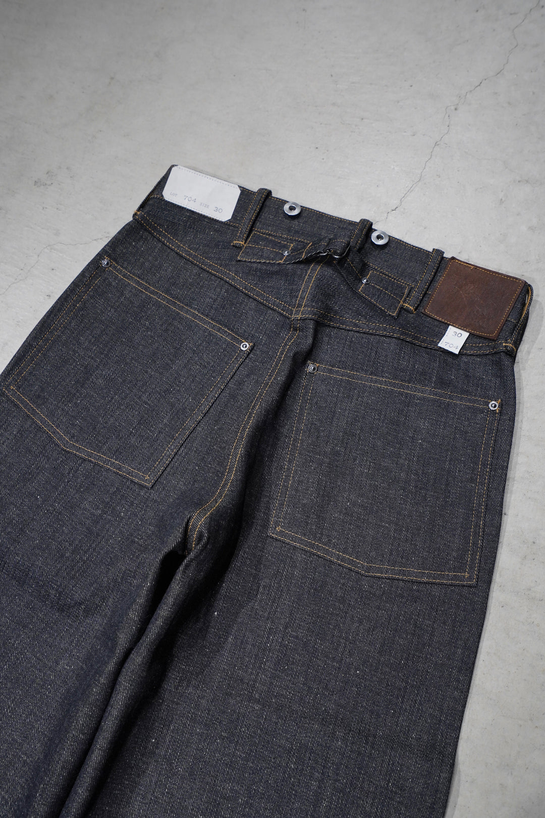 Taiga Takahashi(タイガタカハシ)のDENIM TROUSERS C.1930'S(RAW Taiga Takahashi(タイガタカハシ)のDENIM TROUSERS C.1930'S(RAW