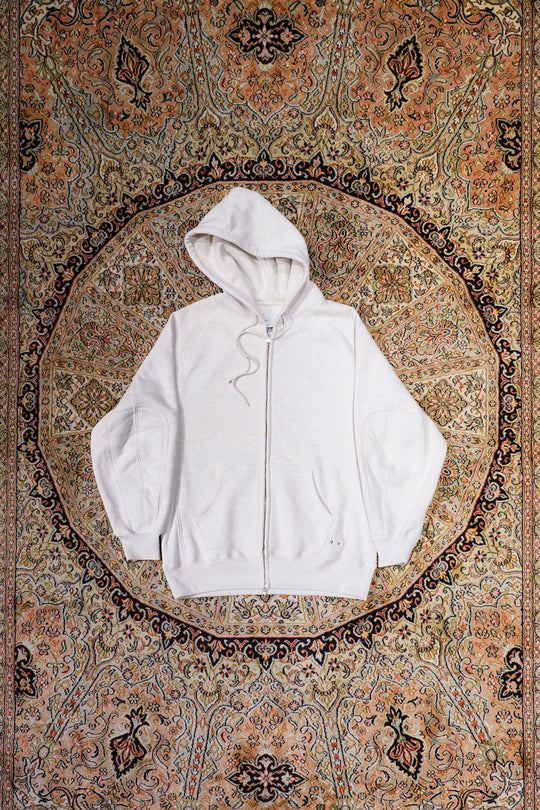 SUGARHILL（シュガーヒル）のZIP-UP RAW EDGE HOODIE(WHITE)(フーディー)の通販 | CEDARWOOD  オンラインショップ