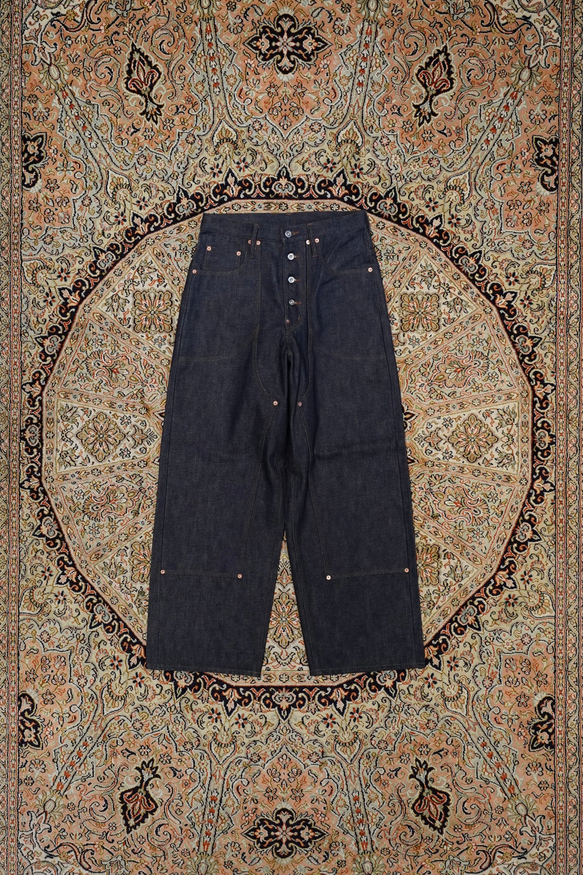 Sugarhill (Sugar Hill) Double Knee Denim Pants Producted by Unused