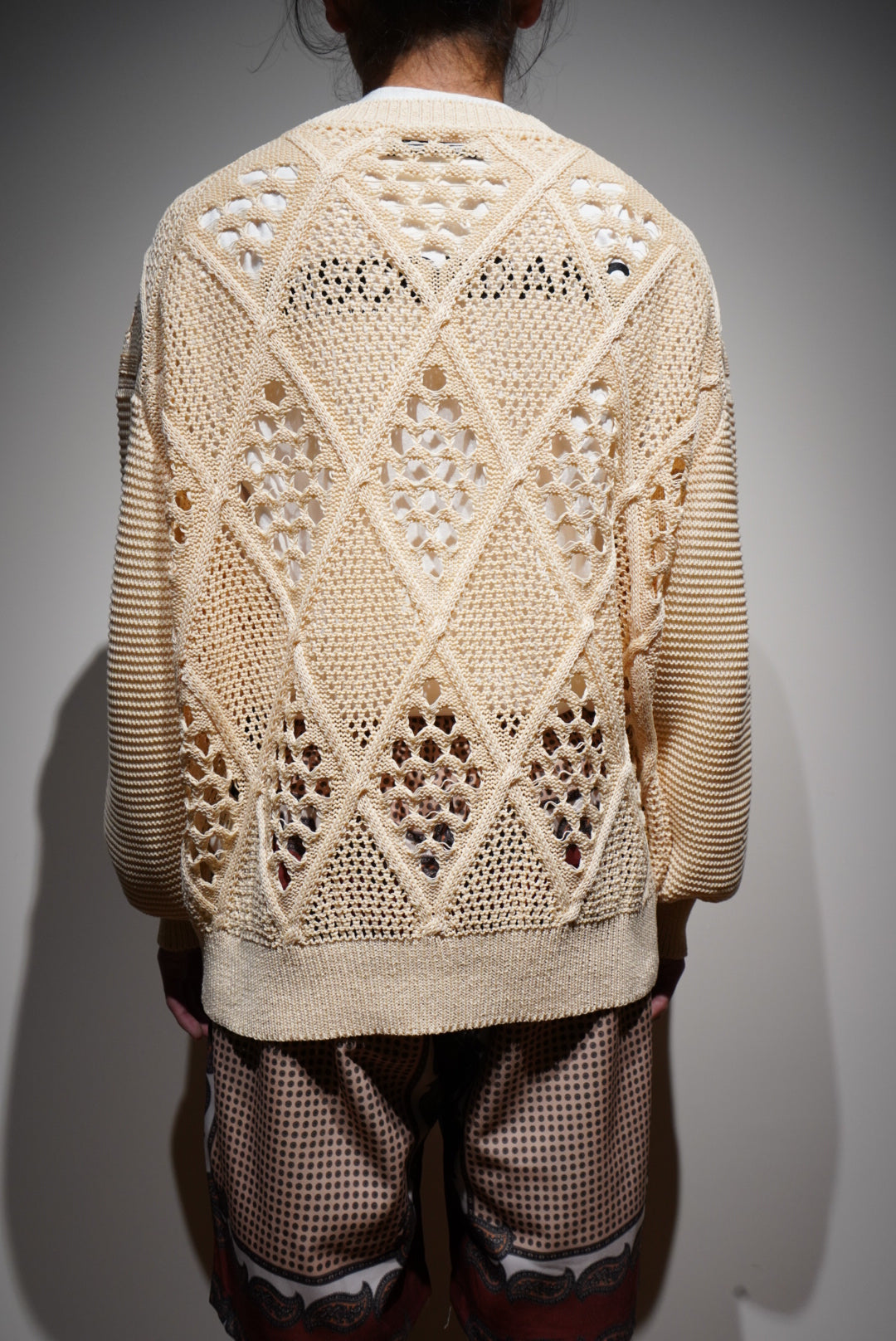 Children of the discordanceのDIAMOND MESH KNIT PULLOVER(EXCLUSIVE 