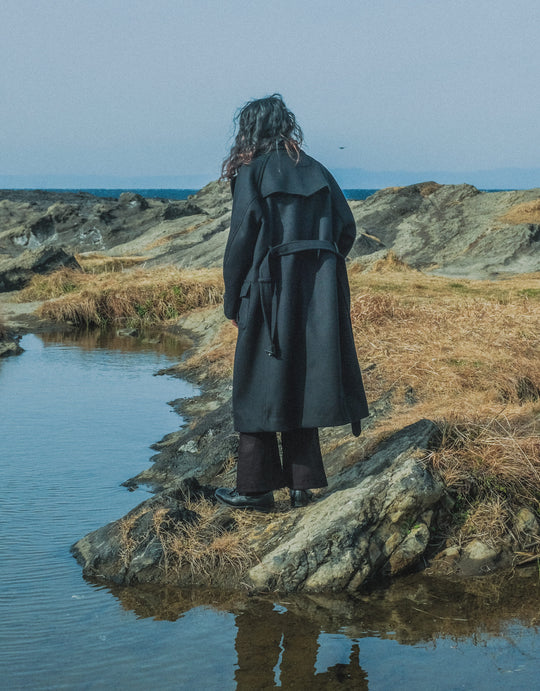 Sugarhill (Sugar Hill) Wool Melton Coat mail order | Cedarwood