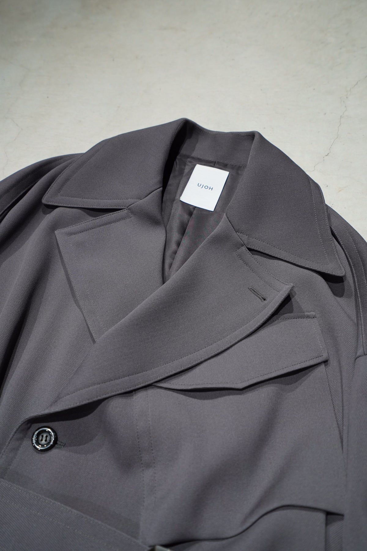 UJOH(ウジョー)のMotorcycle Coat(Charcoal Gray)(コート)の通販 