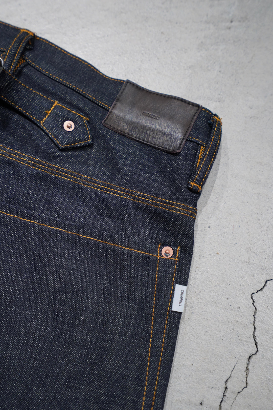 SUGARHILL(シュガーヒル)のCLASSIC DOUBLE KNEE DENIM PANTS SUGARHILL(シュガーヒル)のCLASSIC DOUBLE KNEE DENIM PANTS