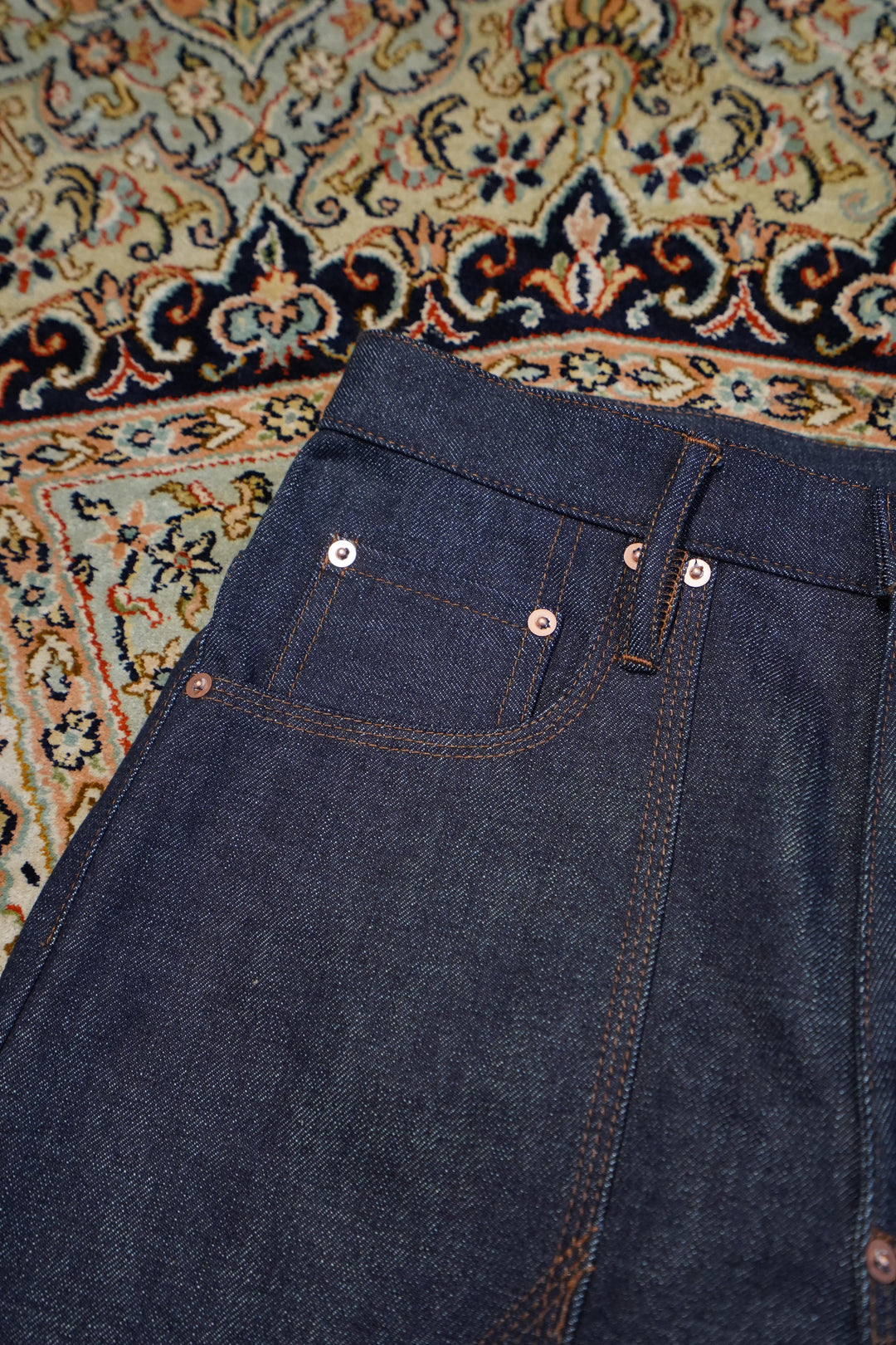 Sugarhill (Sugar Hill) Double Knee Denim Pants Producted by Unused