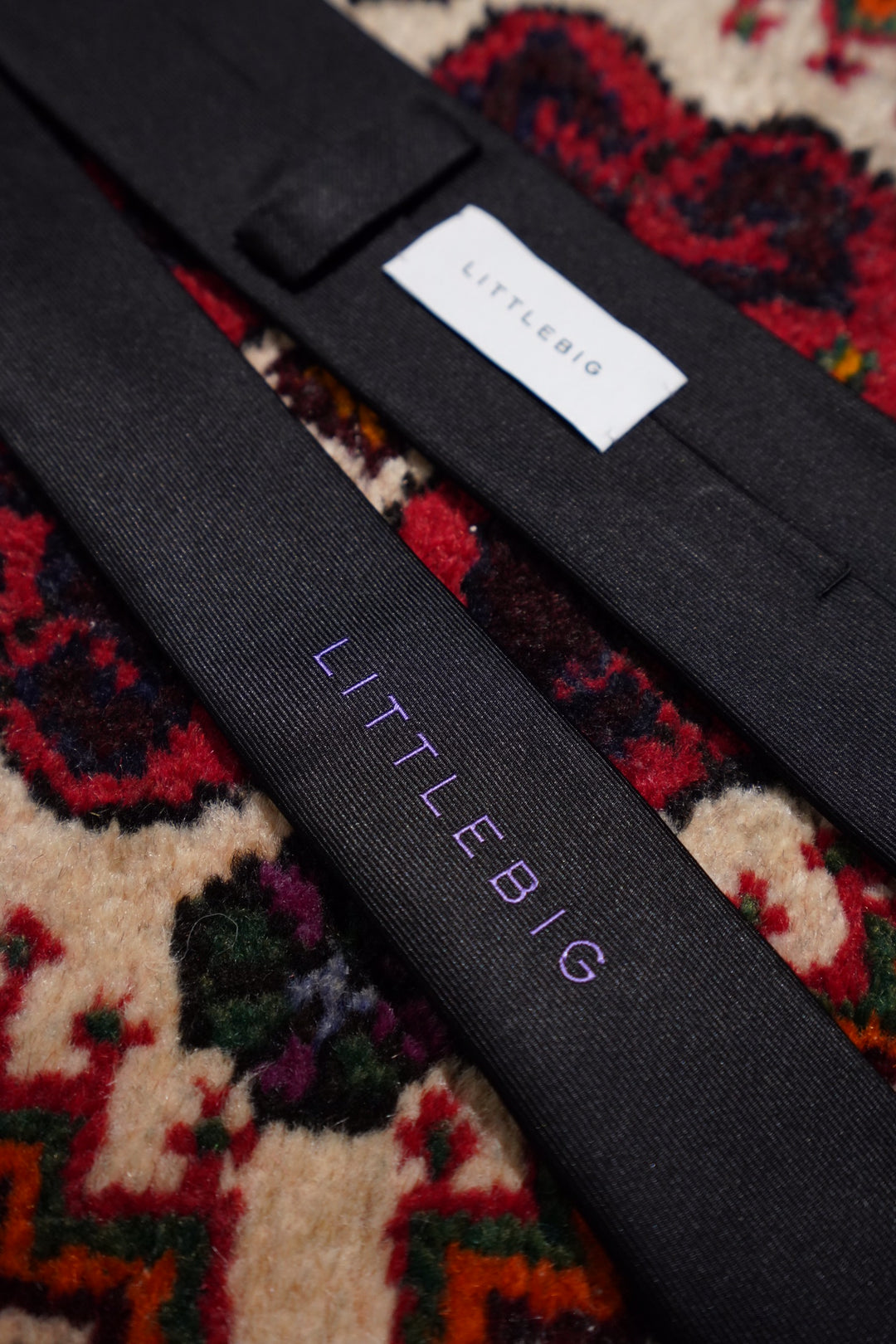 LITTLEBIG(リトルビッグ)のSilk Tie(BLACK)(ネクタイ)の通販