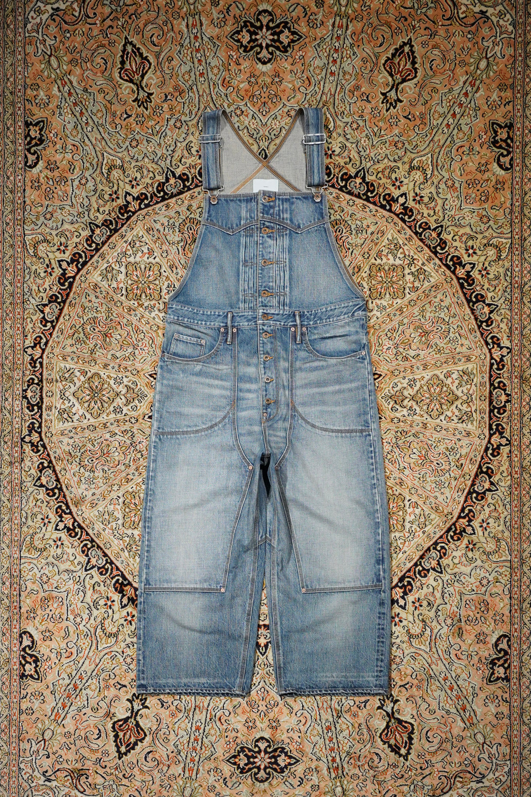 新品未使用タグ有】sugarhill FADED DENIM OVERALL 新品未使用タグ有