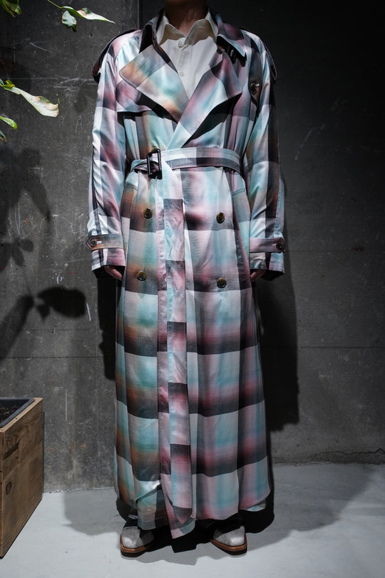 SUGARHILL(シュガーヒル)のOMBRE TRENCH COAT(PINK)(コート)の
