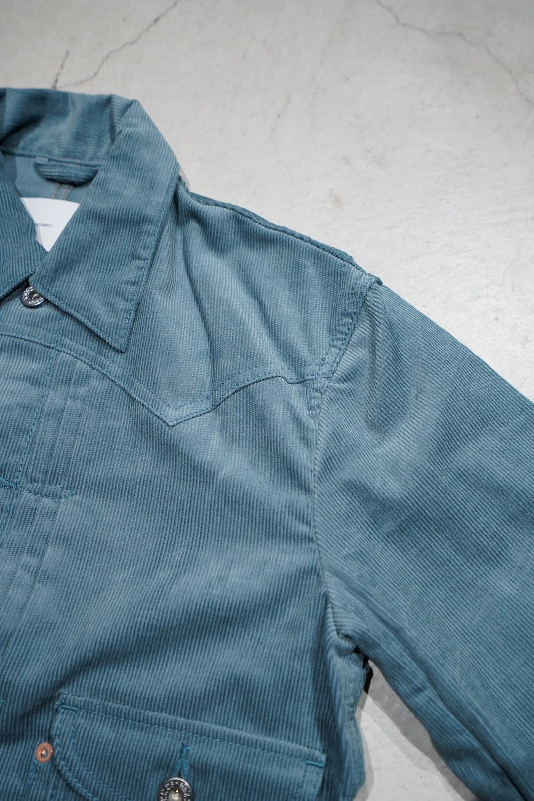 SUGARHILL(シュガーヒル)のCORDUROY DENIM JACKET(BLUE