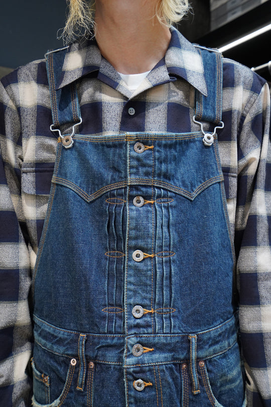 SUGARHILL(シュガーヒル)のMULTI FADE DENIM OVERALL(FADED