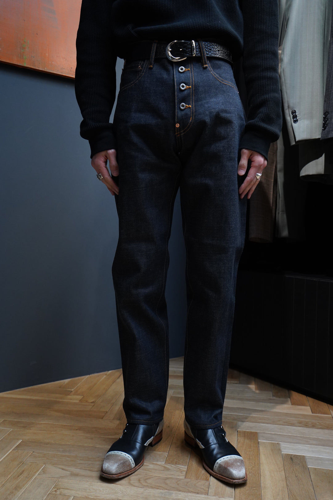 SUGARHILL(シュガーヒル)のCLASSIC 502 DENIM PANTS(RIGID INDIGO)(デニム)の通販 | CEDARWOOD  オンラインショップ