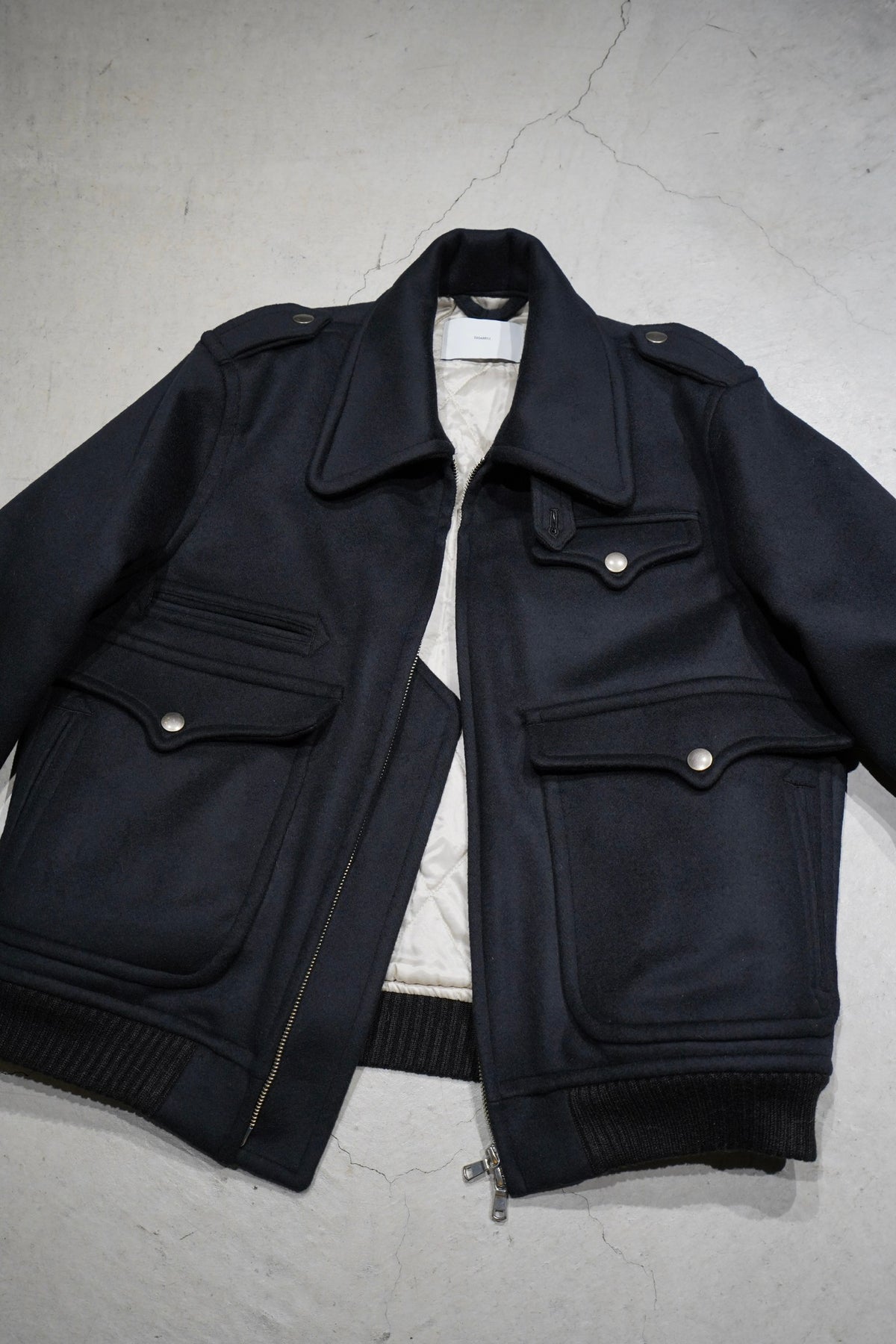 Sugarhill's Wool Melton Heavy Jacket (Jacket) Mail Order