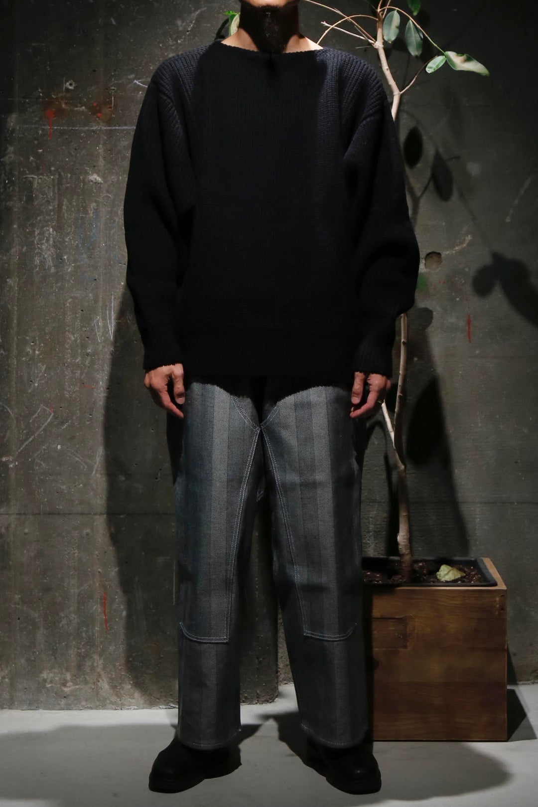 SOLARIS&Co.(ソラリスアンドコー)のCHUNKY BOAT NECK KNIT SOLARIS&Co.(ソラリスアンドコー)のCHUNKY BOAT NECK KNIT