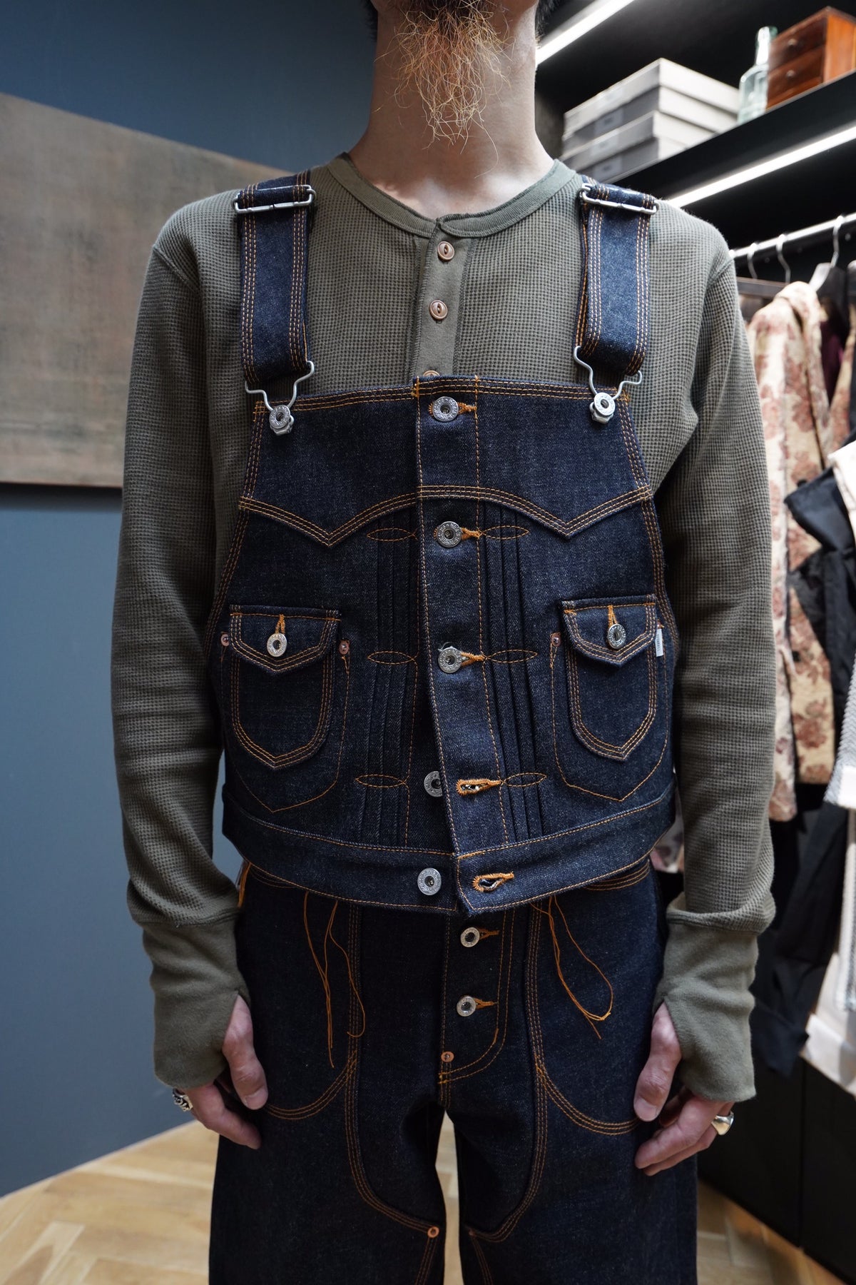 SUGARHILLシュガーヒルのDENIM VESTINDIGOデニムの通販