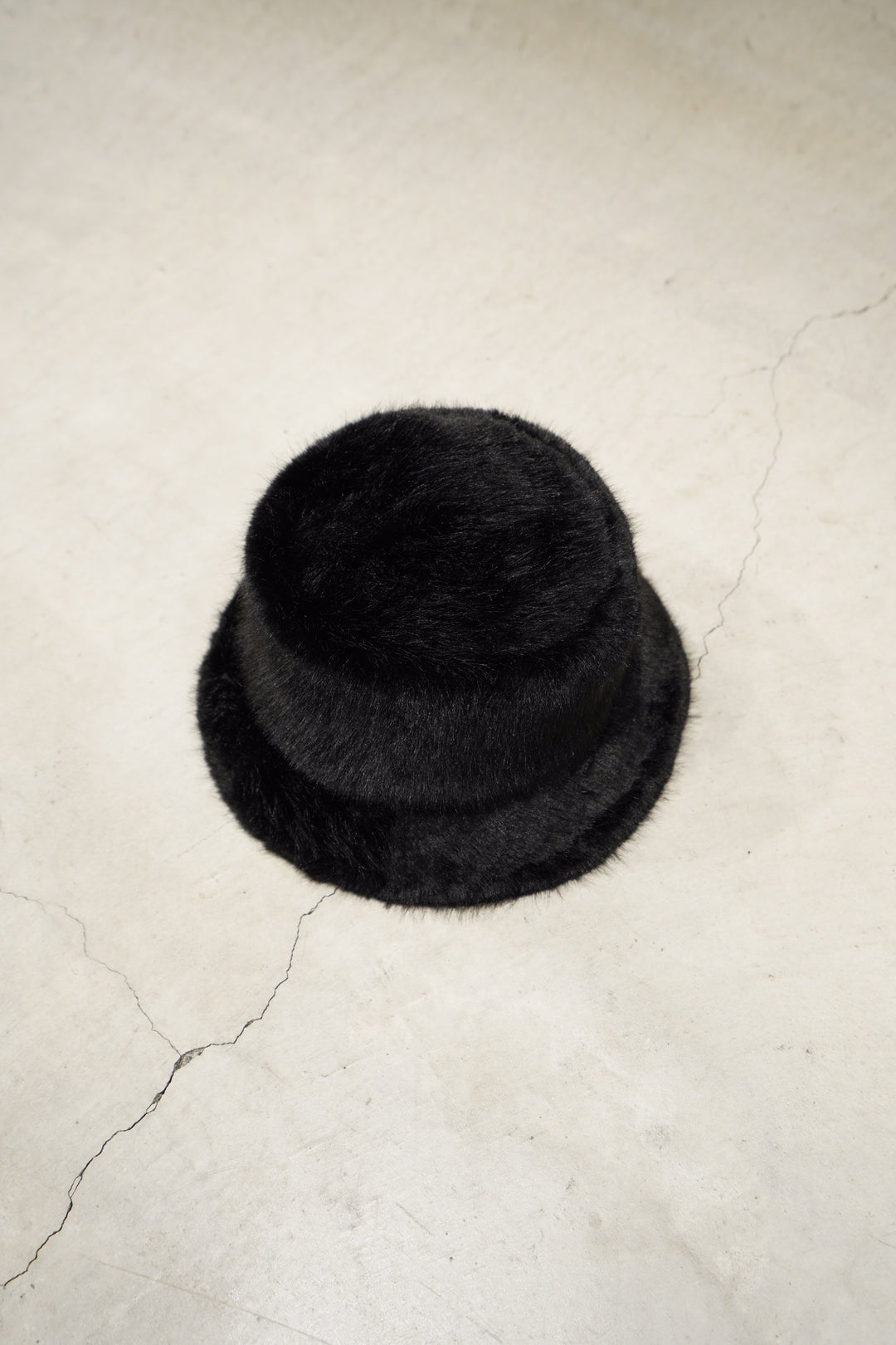 SOLARIS&Co.(ソラリスアンドコー)のACYLIC FUR HAT(BLACK