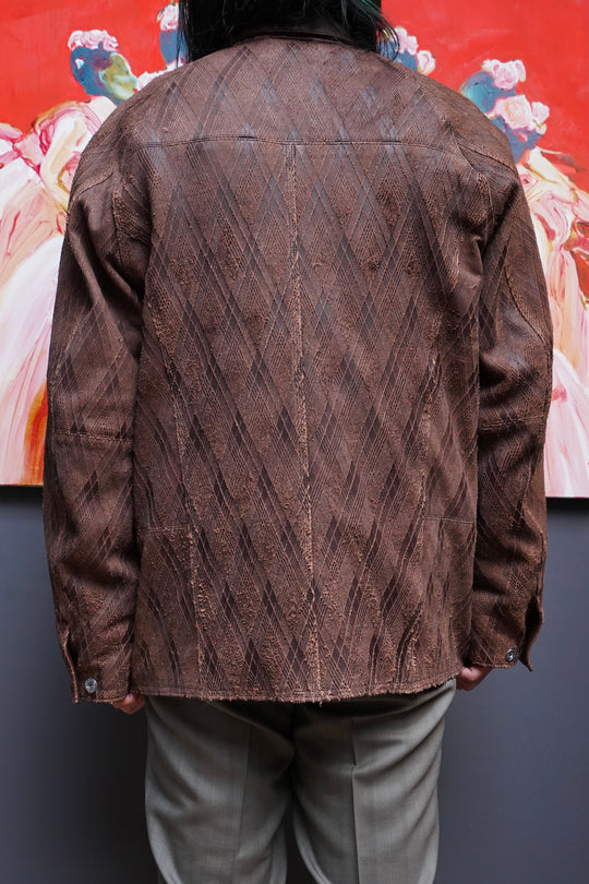 Sugarhill's SLICED LEATHER COVERALLS (jacket) mail order