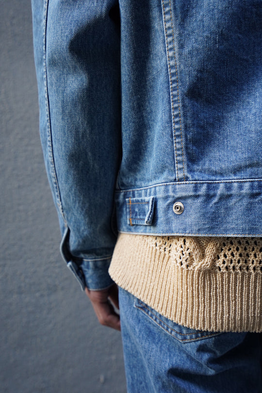 Allege.(アレッジ)のBleaching Denim Blouson(デニムジャケット)(L