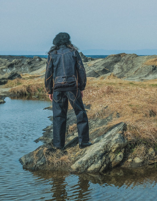 SUGARHILL（シュガーヒル）のLOOSE THREAD DENIM JACKET(INDIGO