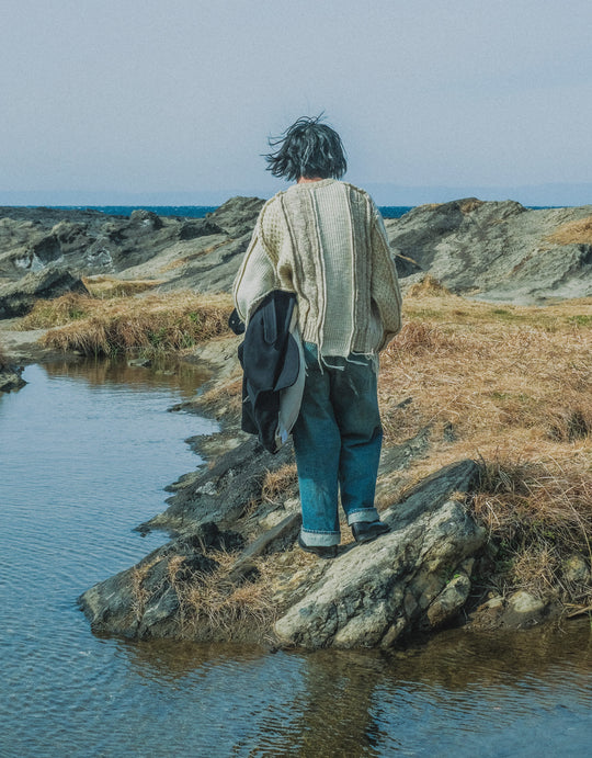 パンツ SUGARHILL OILED FADE DENIM PANTS 28 SUGARHILL(シュガーヒル)のOILED FADE BELL BOTTOM DENIM PANTS