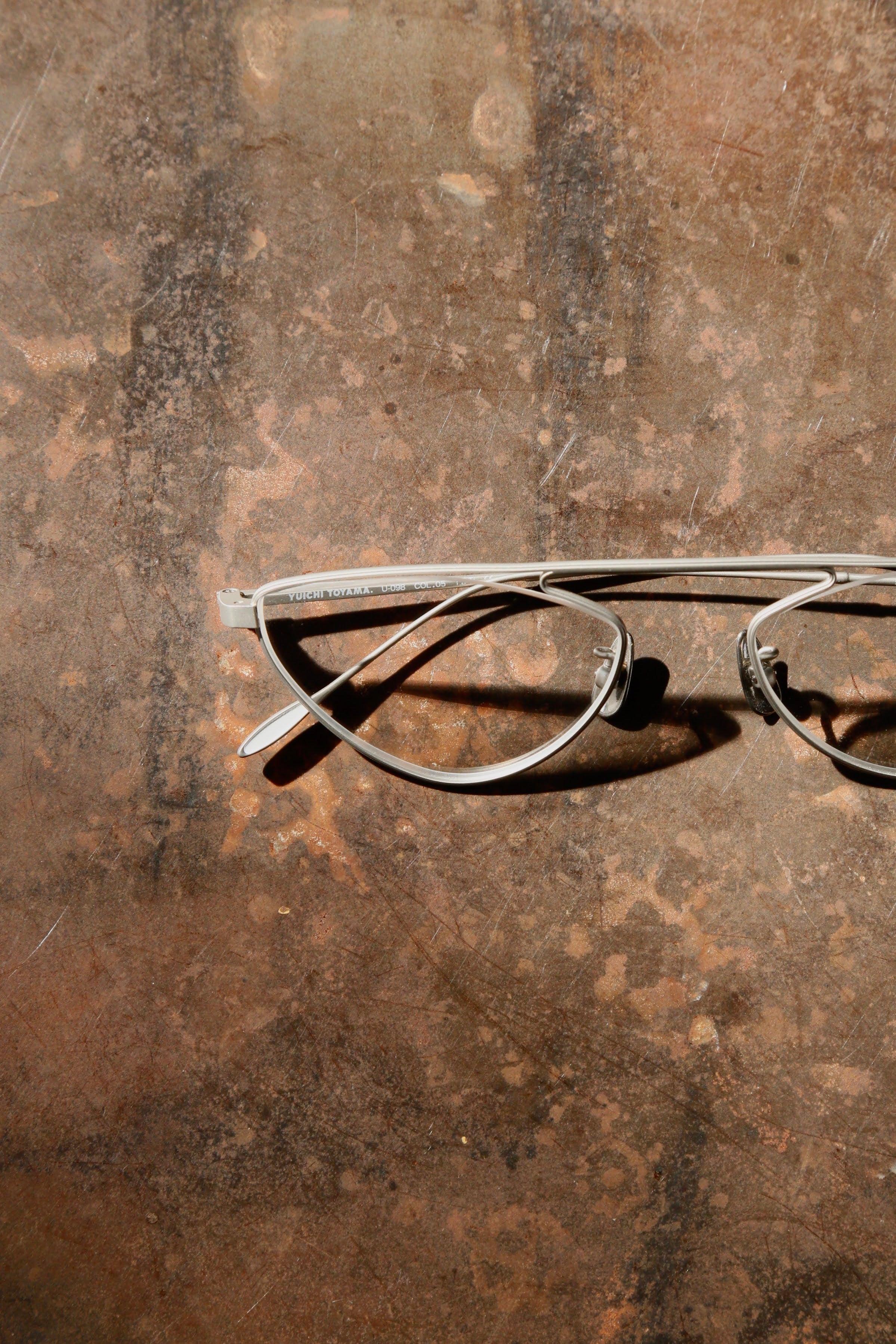 e*f様 YUICHI TOYAMA U-098-05 サングラス YUICHI TOYAMA.｜＊SUNGLASSES COLLECTION 2025SS｜IND / U-128