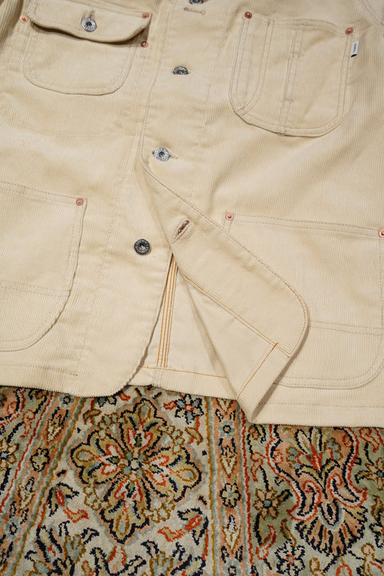 SUGARHILL（シュガーヒル）のCORDUROY COVERALL(IVORY WHITE