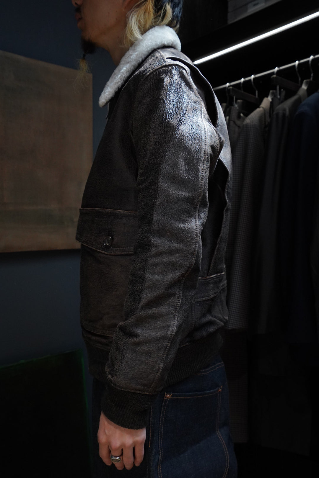 ジャケット・アウター SUGARHILL  GILL LEATHER G-1 SUGARHILL(シュガーヒル)のGILL LEATHER G-1の通販｜PALETTE art