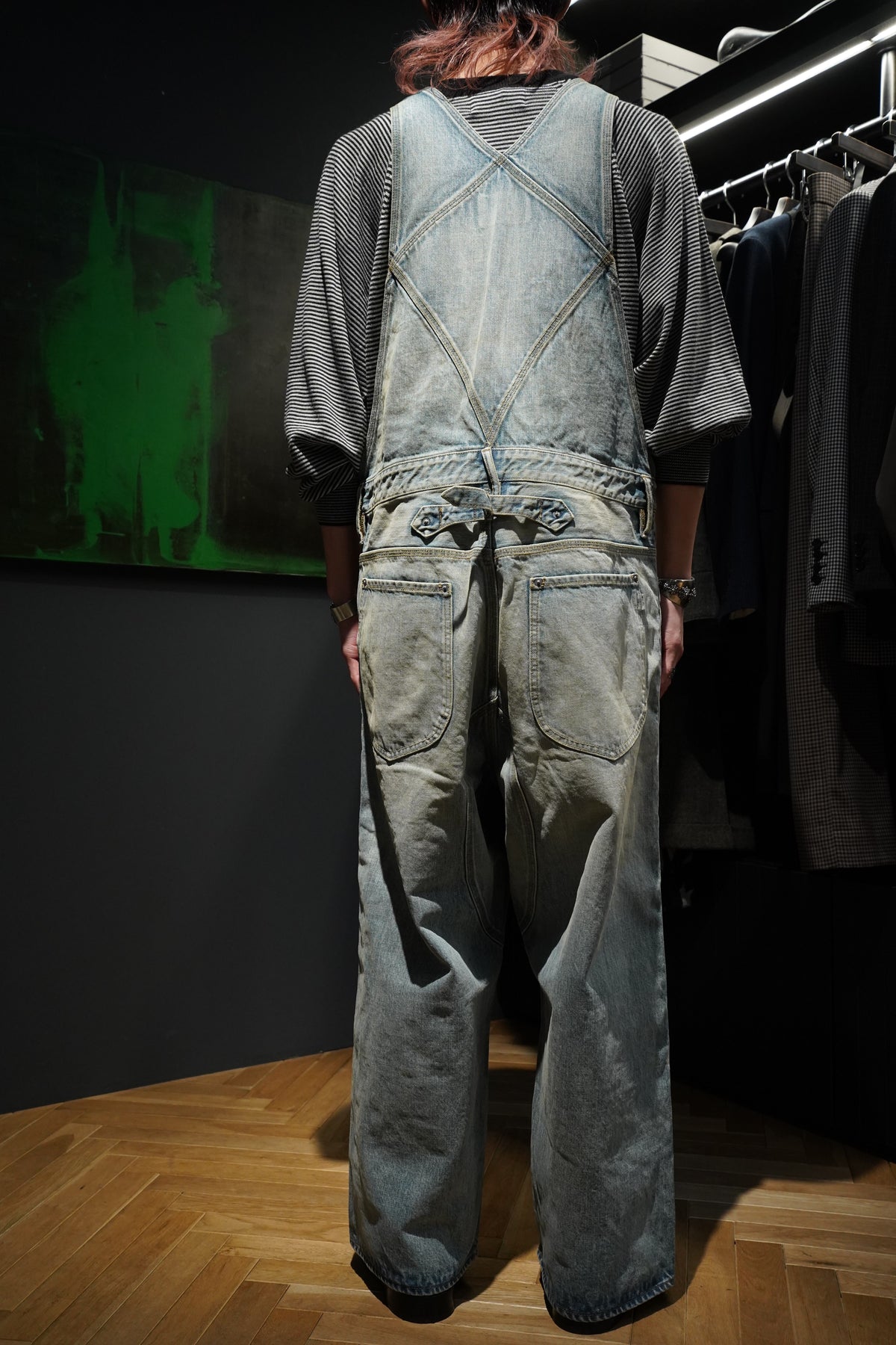 SUGARHILL(シュガーヒル)のFADED CLASSIC DENIM OVERALLS(FADED INDIGO