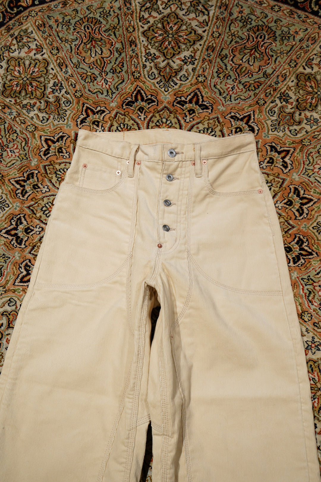 SUGARHILL(シュガーヒル)のCORDUROY DOUBLE KNEE DENIM PANTS