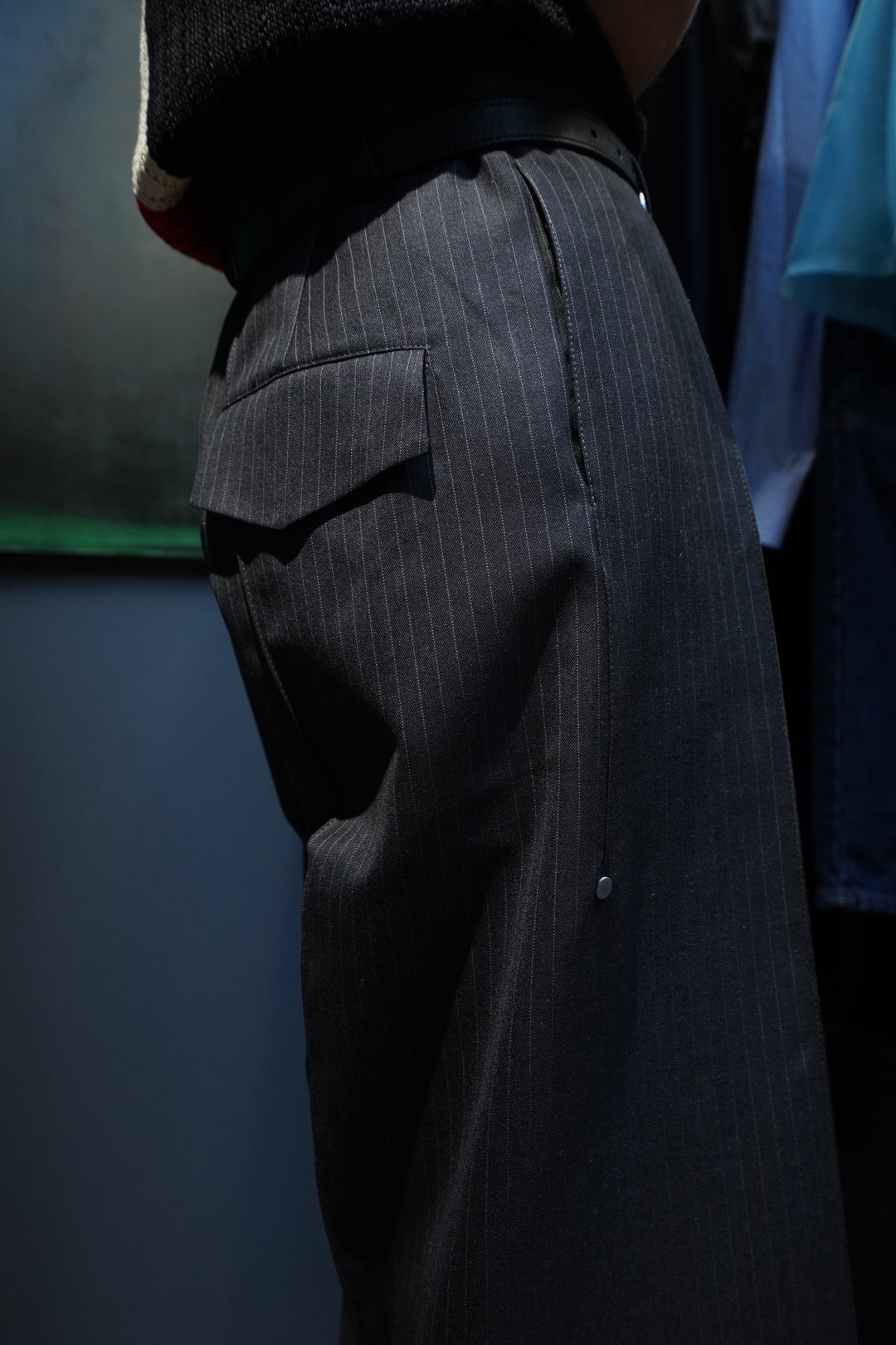 パンツ Omar Afridi Riveted wide croppedtrousers image_d5289570-4654-4f69-b0a6-