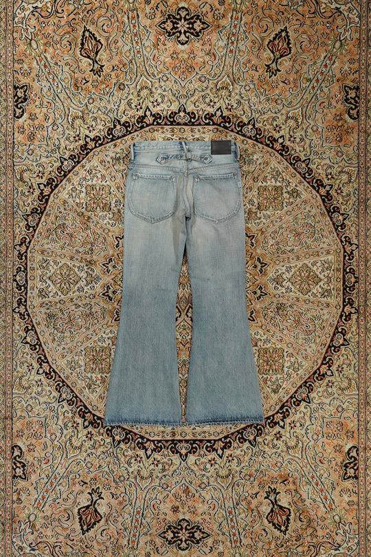 SUGARHILL(シュガーヒル)のFADED BELL-BOTTOM DENIM PANTS(FADED